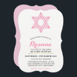 BAT MITZVAH, söt, modern interpoleringsstjärna med Inbjudningar<br><div class="desc">by kat masard >> kat@simplysweetPAPERIE.com << - - - - - - - - - - - - - - - - - - - - - - - - - - - - - - - - - - - - - - - - - - - - -...</div>