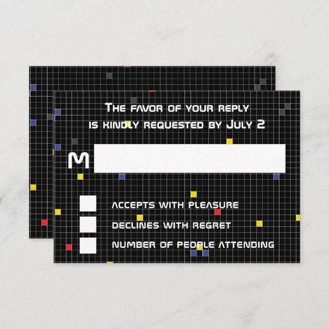 Bat mitzvah spel för BM Pub på OSA Kort (Fram/baksida)