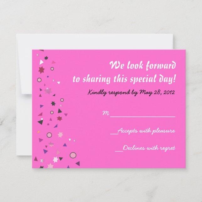 Bat mitzvah svarskort för Livets träd OSA Kort (Framsida)