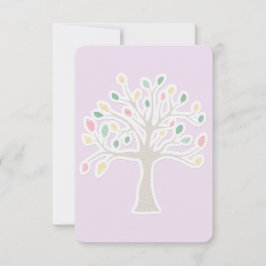 Bat mitzvah svarskort för osa Pub Kort