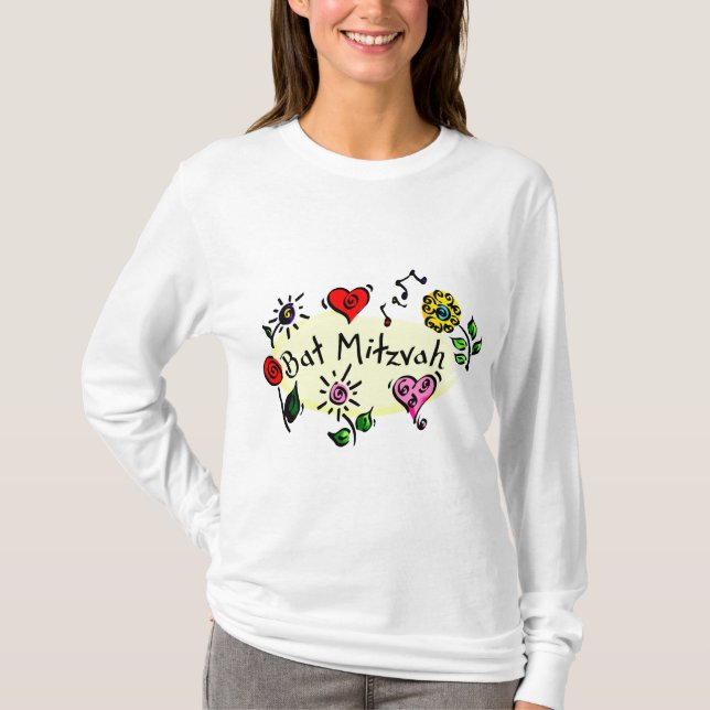 Bat mitzvah t shirt (Framsida)