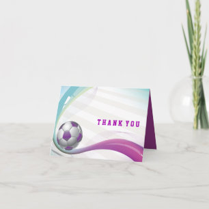 BAT MITZVAH tackkort för SOCCER GIRL