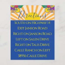 Bat mitzvah trålar för hölje/riktningskort i pub