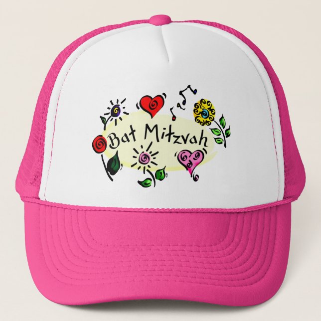 Bat mitzvah truckerkeps (Framsida)