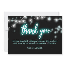 Bat Mitzvah Turkos Neon Tema