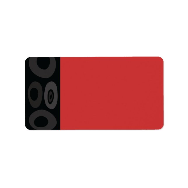 BAT MITZVAH utskrift av egna etiketter med ANCIENT Adressetikett (Framsidan)