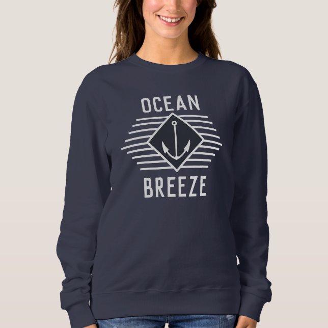 Båt Namn på en segelbesättning T Shirt (Framsida)