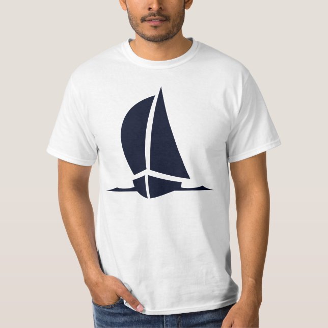 Båt nummer 1 t shirt (Framsida)