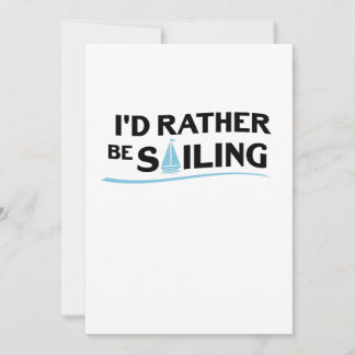 Båt Sailing Gift Heartslag Funny Sailboat