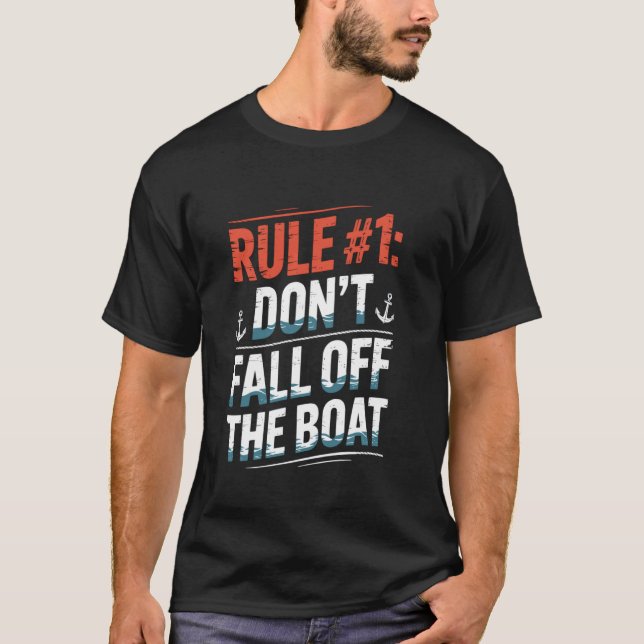 Båt Segling Båttur Seglare katamaran Segling T Shirt (Framsida)