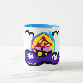 Båt sommarritt mugg