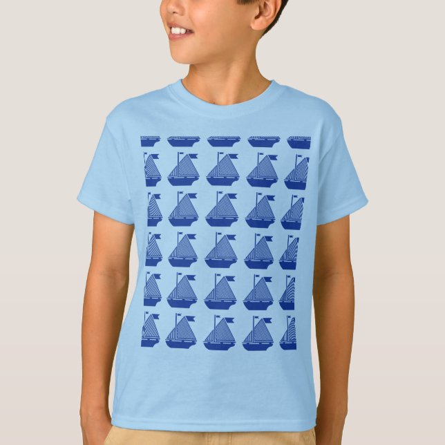 båt t shirt (Framsida)