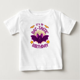 Bat-tastisk födelsedag Halloween T-Shirt