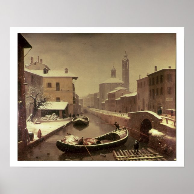 Båt under Snö Poster (Framsidan)