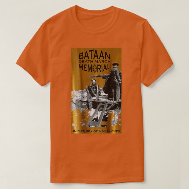 Bataan Death March Memorial Raymond ucker T Shirt (Design framsida)