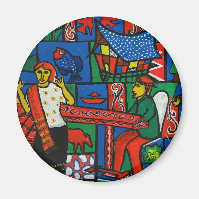 Batak Dance Magnet (Framsidan)