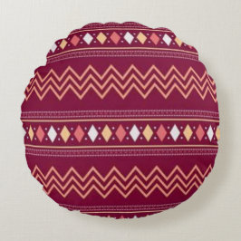 Batak Round Pillow Rund Kudde