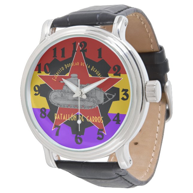 Batallón de Carros Wristwatch Armbandsur (Vinklad)