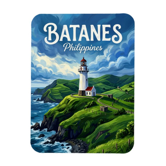 Batanes Filippinerna Magnet (Vertikal)