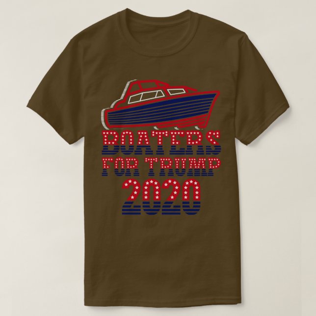 Båtar för 2020 t shirt (Design framsida)