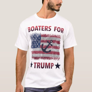 Båtar för trumptransport t shirt