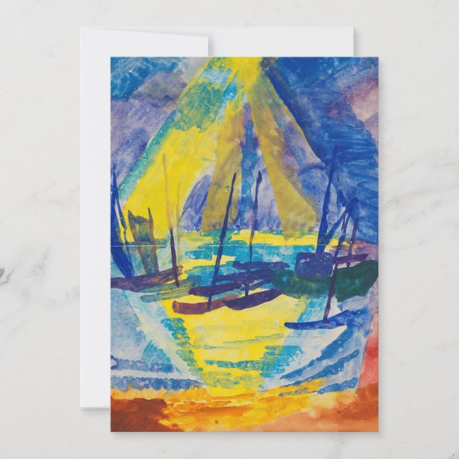 Båtar i Evening Sol | Fritz Schaefler (Framsida)