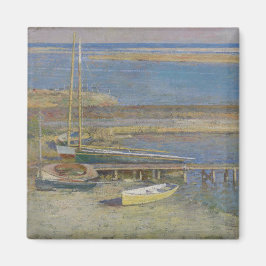 Båtar i landning (New England Ligcape) Magnet