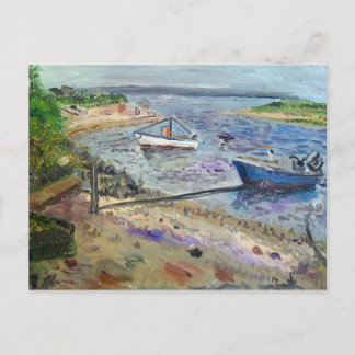 Båtar i napeaque, The Hamptons Vykort