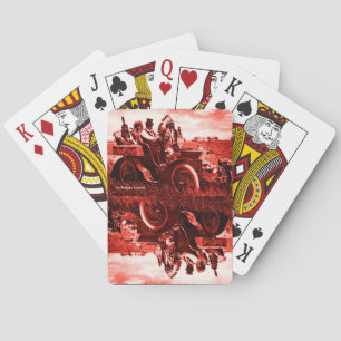 BÅTAR OCH GERONIMO SOM KÖR EN MOTORBIL SPEL KORT