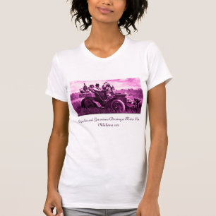 BÅTAR OCH GERONIMO SOM KÖR EN MOTORBIL T SHIRT