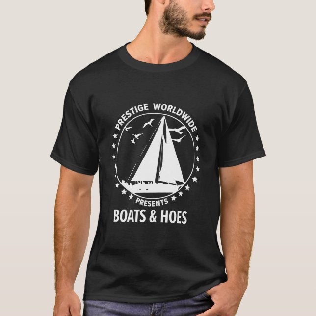 Båtar Och Hackor Step Brothers T Shirt (Framsida)