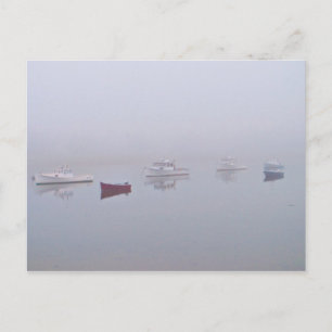 Båtar på Cape Porpoise Harbour i Kennebunkport, ME Vykort