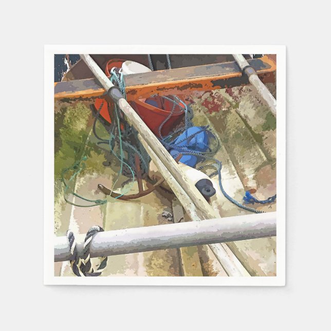 BÅTAR PAPPERSSERVETT (Framsidan)