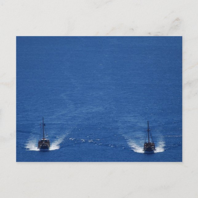 Båtar Vykort (Framsida)