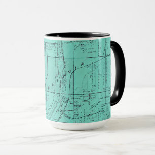 BATAVIA ILLINOIS 1871 KARTA FOX RIVER VALLEY MUGG