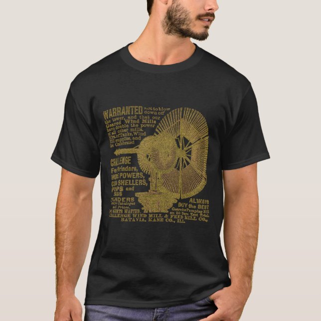 Batavia Illinois utmanarekvarn 1889 T Shirt (Framsida)