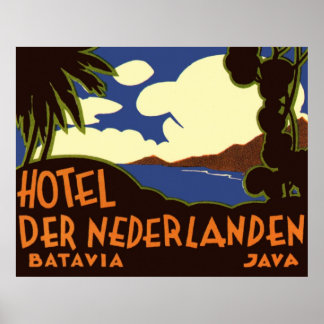 Batavia Java Poster