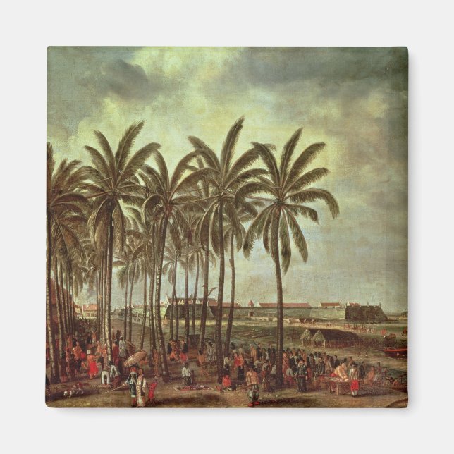 Batavias slott,Seen från Kali Besar Magnet (Framsidan)