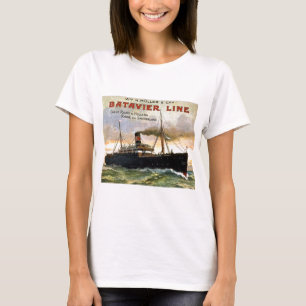 Batavier fodrar vintage resor tee