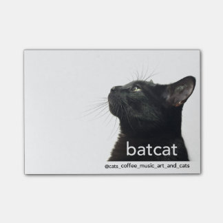 Batcat: Posta-det noterar Post-it Block