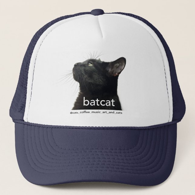 Batcat: truckerkeps (Framsida)