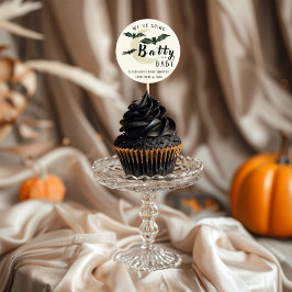 Batch för Baby-blommande barnskor för Måne Fyrkantigt Klistermärke