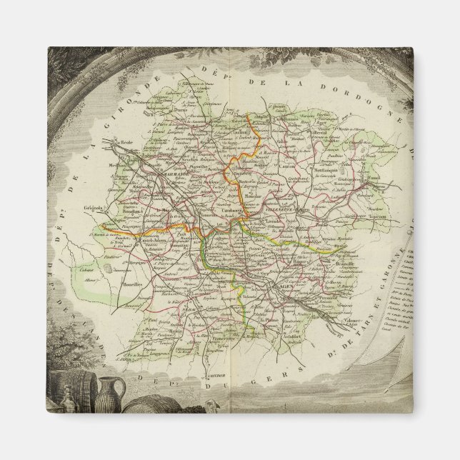 Batch och Garonne Magnet (Framsidan)