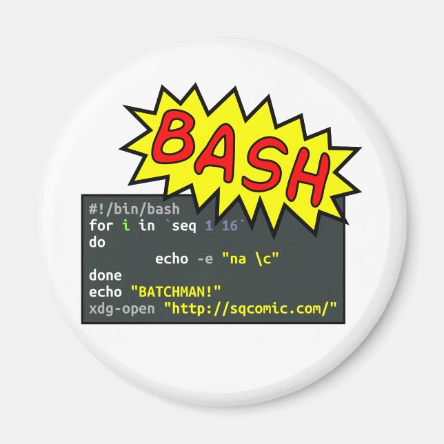 Batchman Magnet (Framsidan)