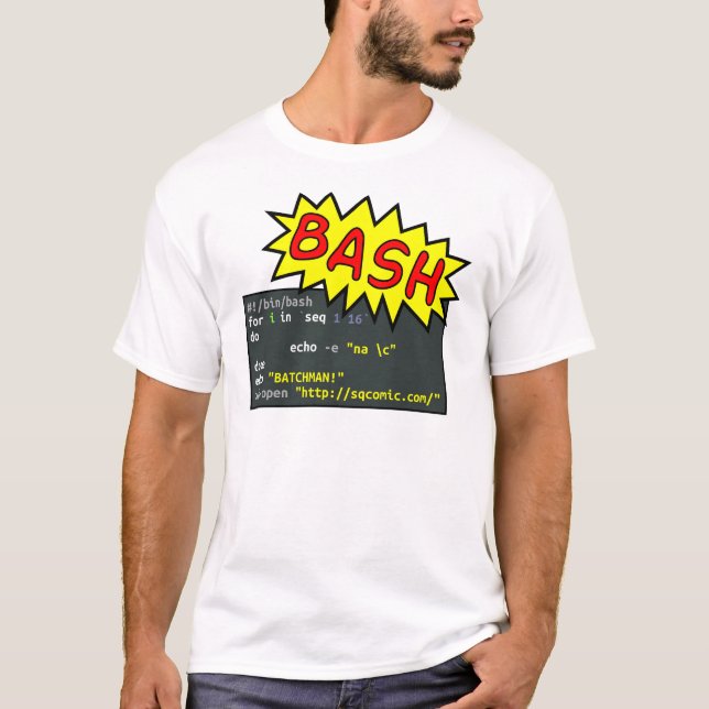 Batchman Tee Shirt (Framsida)