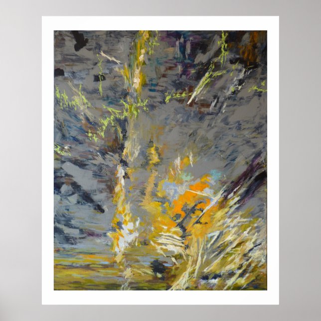 Bateau drossé sur les rochers poster (Framsidan)