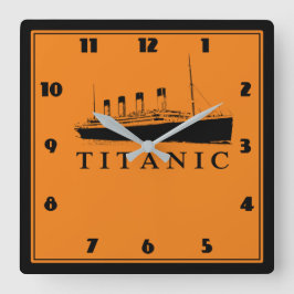 Bâteau populaire fyrkantig klocka