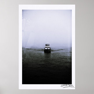 Båten på Mist Poster