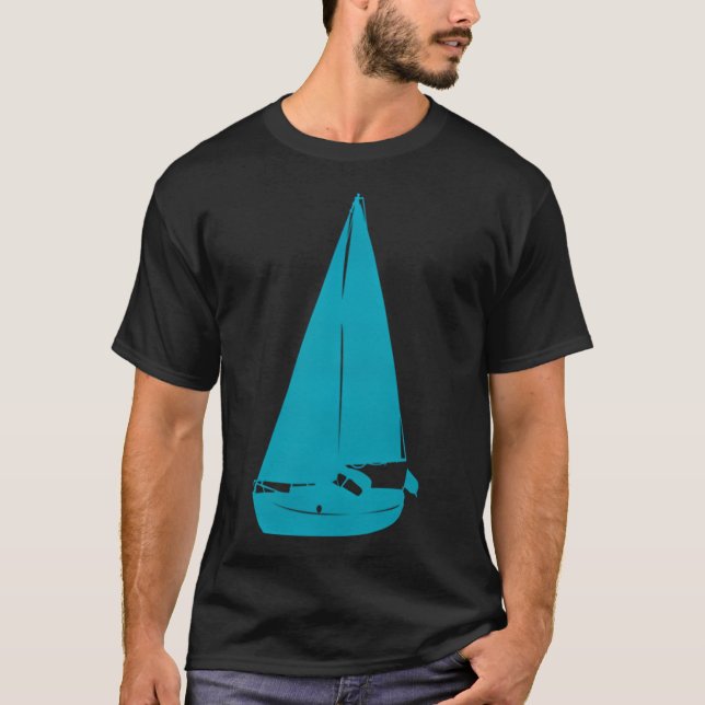 båten s t shirt (Framsida)