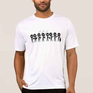 Bateria capoeiraangola stil tee shirt